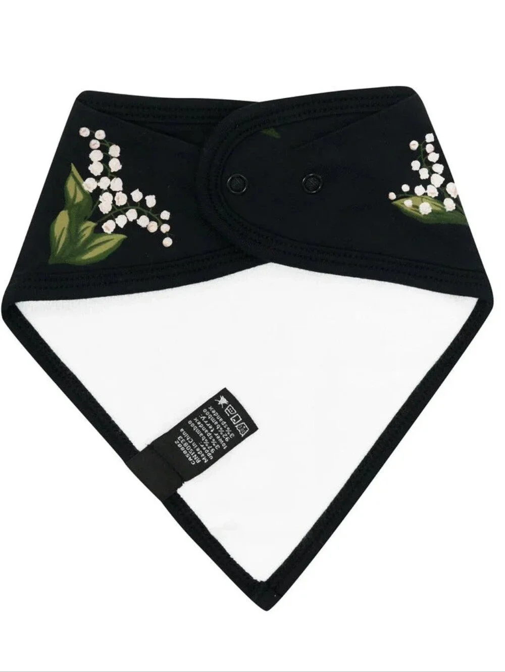 Kyte Baby Bib In Midnight Lily NWT/NIB